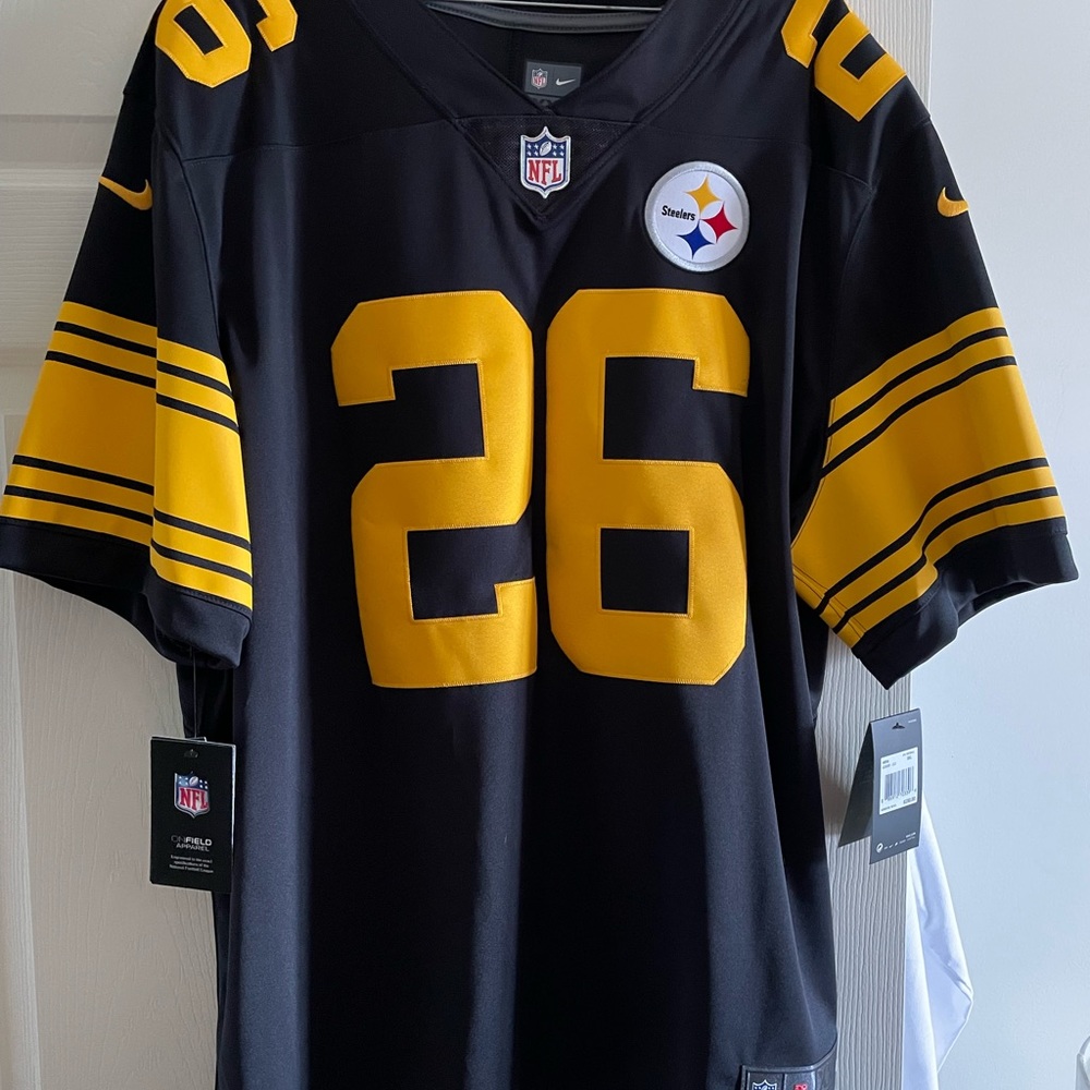 Authentic on field Steeler Jersey